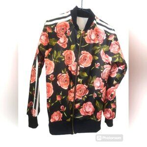 DanceInked - Women's Light Jacket - Roses - Size: M/L